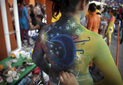 naked girl body paint|4 BEST Painted BODIES full BODY Painting on women Festival